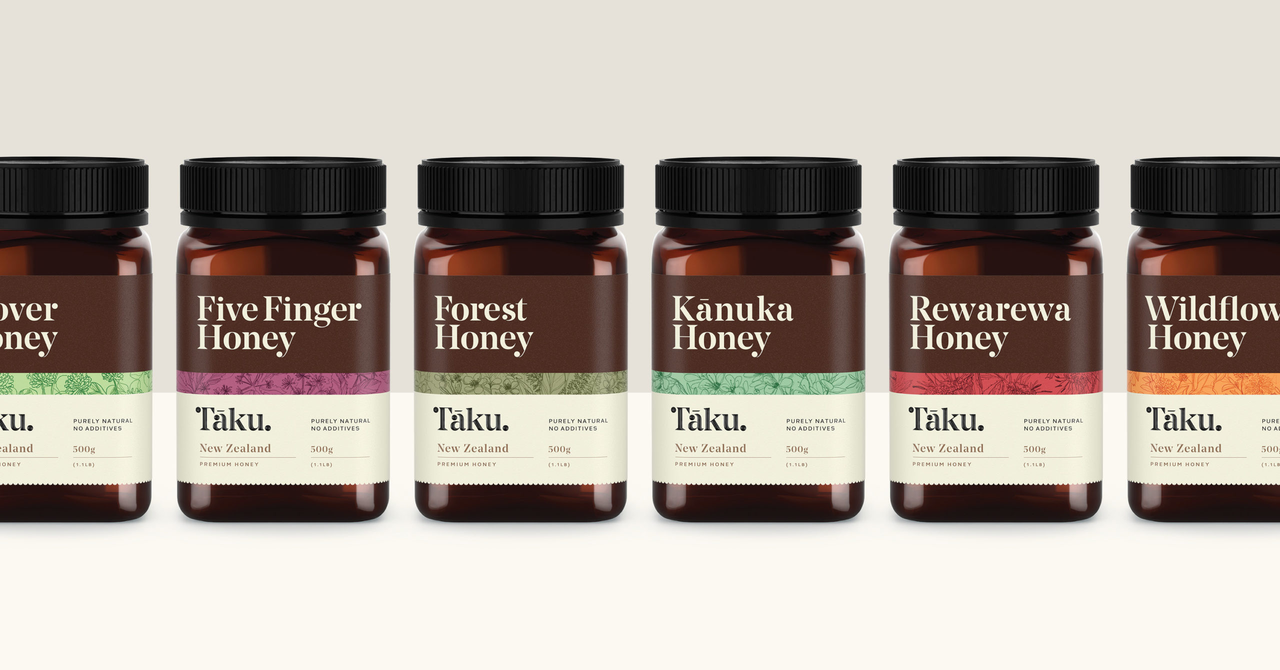 Taku Floral Honey range