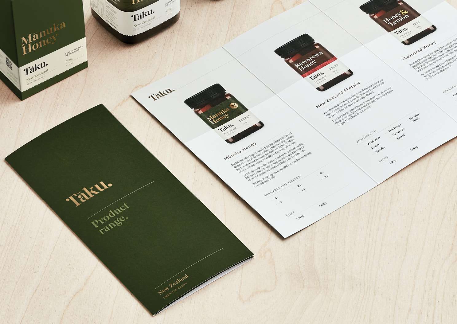 Taku Honey Brochure