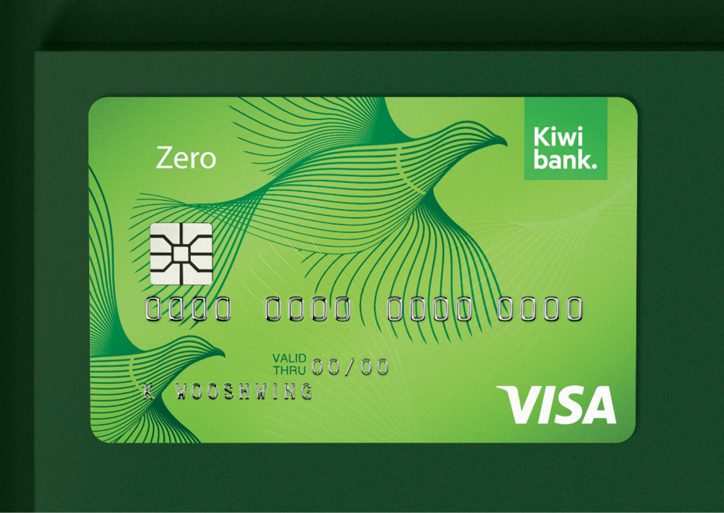 Kiwibank Zero visa card