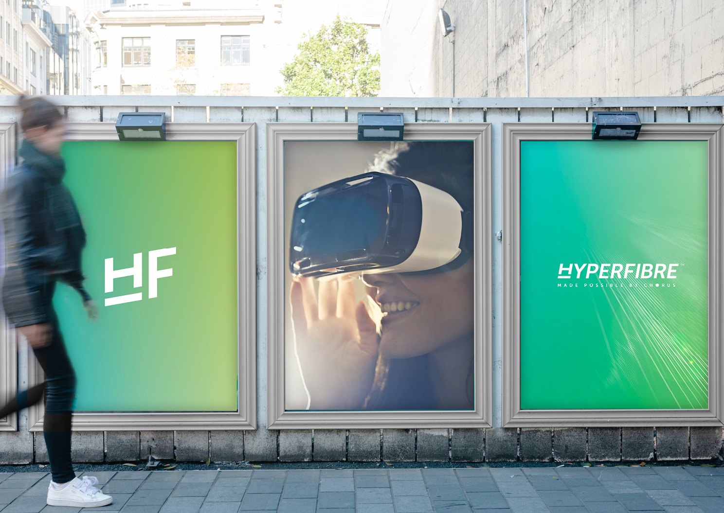 Hyperfibre street posters