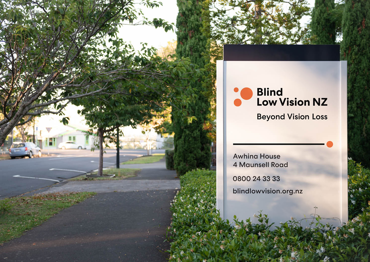 Blind Low Vision Signage